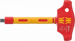 Wera 410 i VDE B RA VDE-insulated T-handle adapter screwdriver with ratchet functionality for 3/8\" sockets £66.95